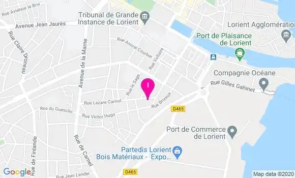 Localisation Nadine Le Clanche