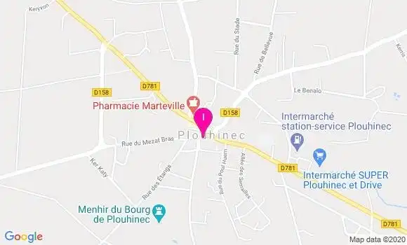 Localisation Philippe Le Craver