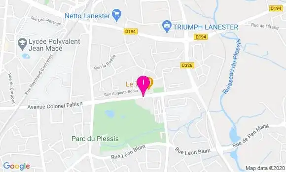 Localisation Lydie Padellec