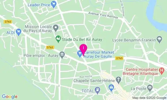 Localisation Brigitte Pocheveux