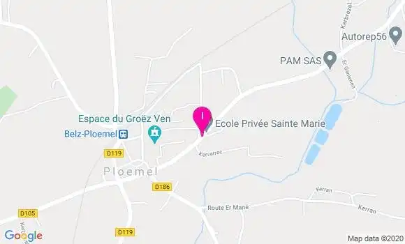Localisation Severine Marin Lafleche