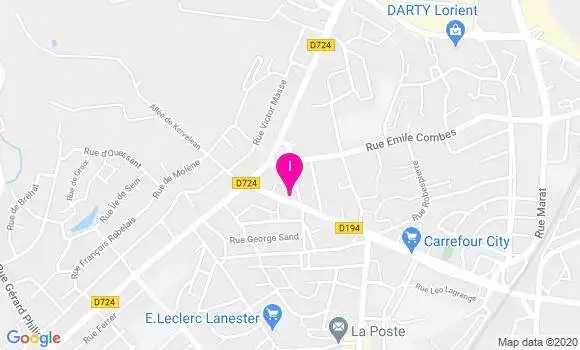 Localisation Morgane Le Floch