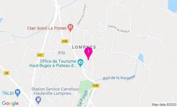 Localisation Isabelle Boucry