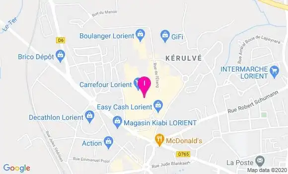 Localisation Muriel Le Corre