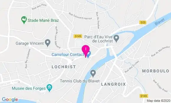 Localisation Isabelle Le Mercier