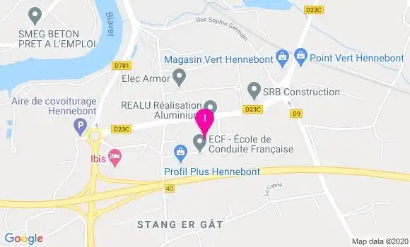 Localisation Frederique Le Cam
