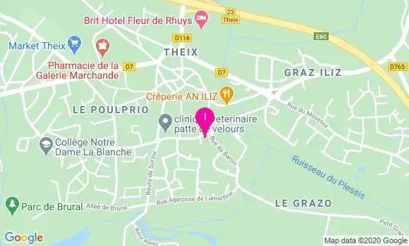 Localisation Evelyne Lecamp