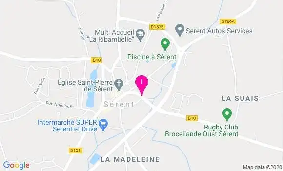 Localisation Olivier Emeraud