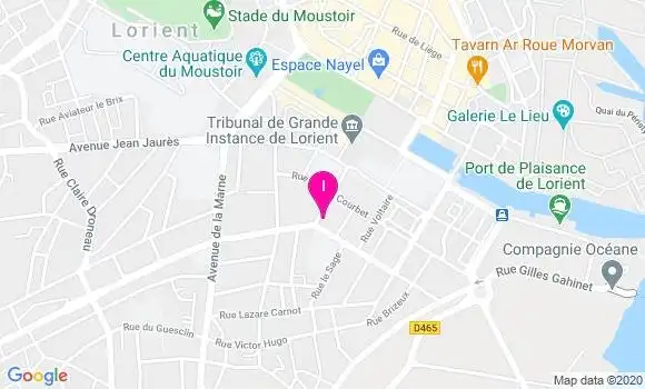 Localisation Benedicte Du Plessis