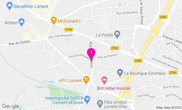 Localisation Mikael Poissard