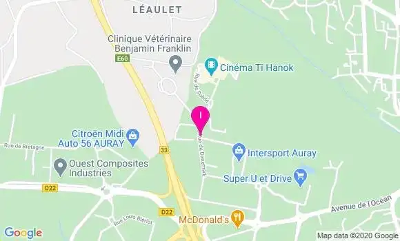 Localisation Gaelle Haaz Le Du