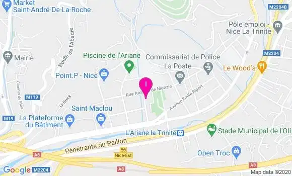 Localisation Anne Marie Diconne