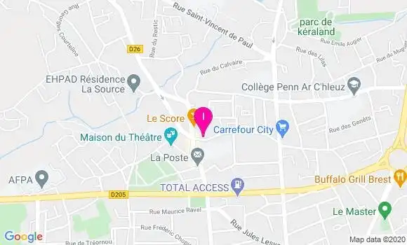 Localisation Celine Le Garff