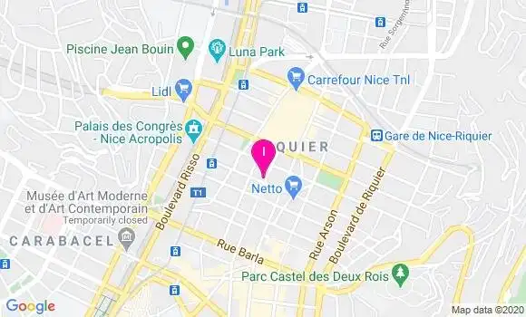 Localisation Christelle Cecat