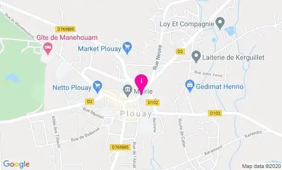 Localisation Jacqueline Houguet