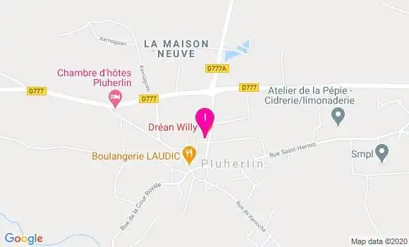 Localisation Elodie Guiheux