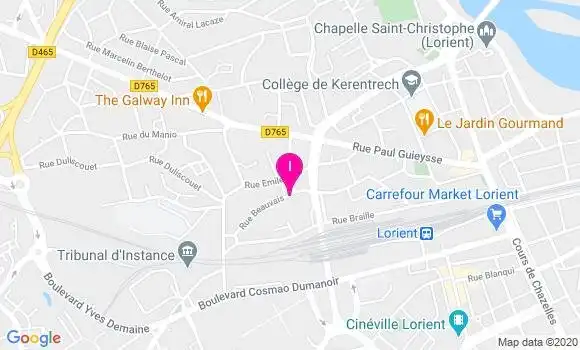 Localisation Christelle Guillemoto