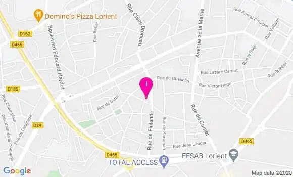 Localisation Noalen Guillo