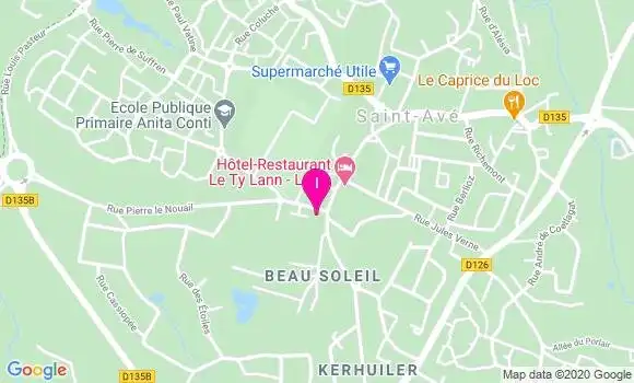 Localisation Christian Mauger