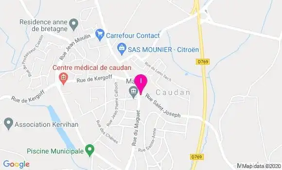 Localisation Virginie Le Huitoux
