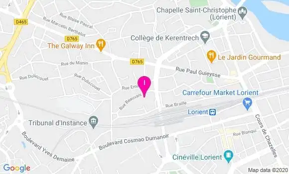 Localisation Laurence Tourlier