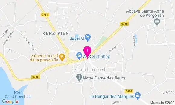 Localisation Renan Allain