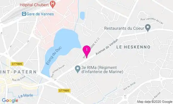 Localisation Brigitte Monjarret