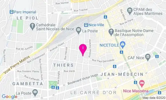 Localisation Jade Sicard