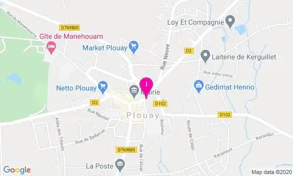 Localisation Fabrice Le Moual