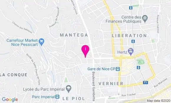 Localisation Cecile Del Cont