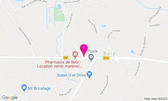 Localisation Viviane Le Nouen