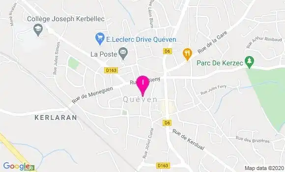 Localisation Gwenaelle Ropers