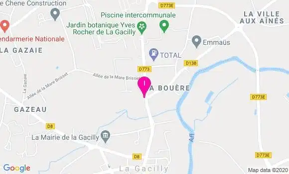 Localisation Thierry Perot