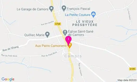 Localisation Gwendoline Tual