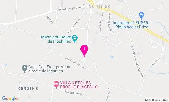 Localisation Marine Le Roux