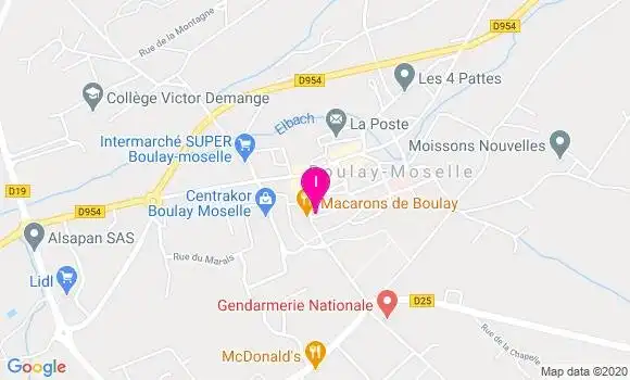 Localisation Eliane Aubert