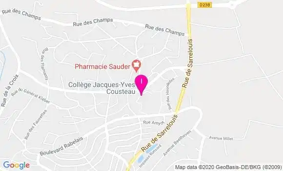 Localisation Nathalie Thibaut