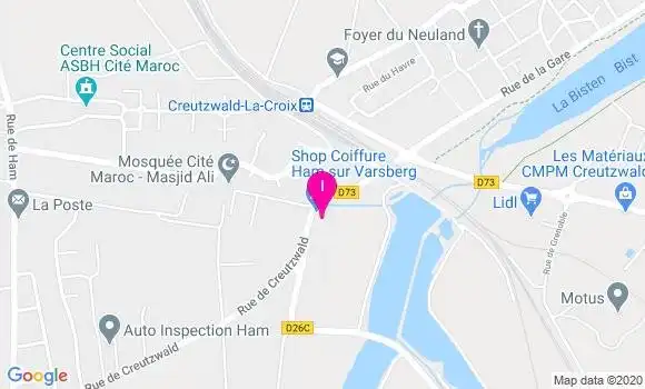 Localisation Virginie Diebold
