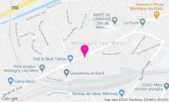 Localisation Catherine Bardinet