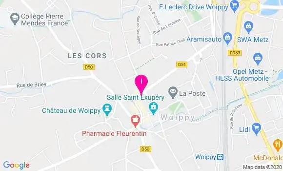 Localisation Josephine Baroni