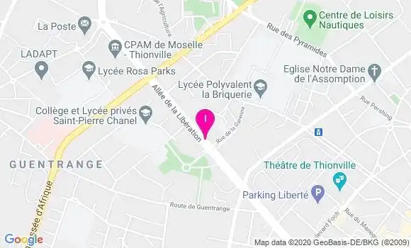 Localisation Valerie Jesupret Conrard
