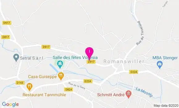Localisation Marie Helene Cognato