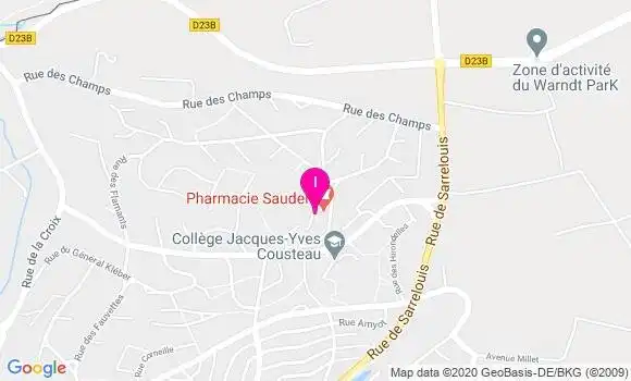 Localisation Audrey Malacain