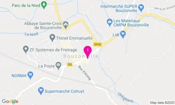 Localisation Carole Chevalier Amann