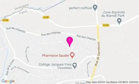 Localisation Francine Strauchmann