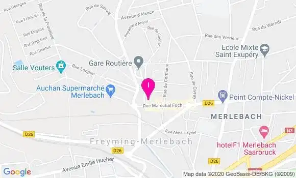 Localisation Angele Carlier