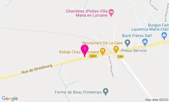 Localisation Margaretha Schaeffer