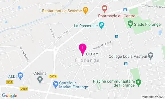 Localisation Catherine Godart
