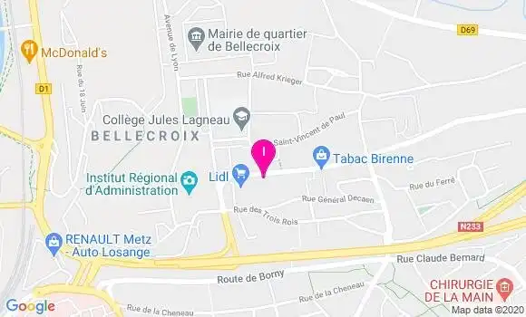 Localisation Thierry Idir