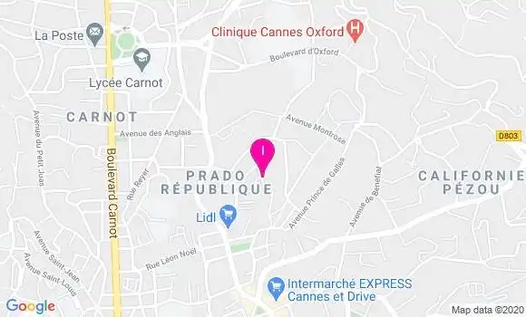 Localisation Sandrine Bono